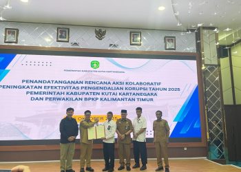 Pemkab Kukar dan BPKP Kaltim Sepakati Rencana Aksi Bersama Perkuat Pengendalian Korupsi
