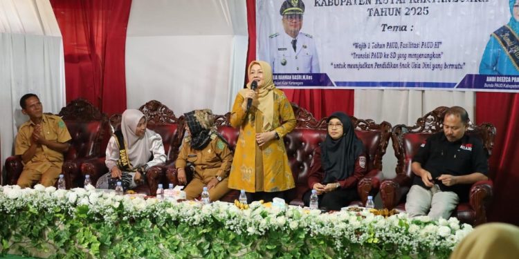 Bunda PAUD Kukar Lanjutkan Sosialisasi Kelas Parenting di Muara Kaman, Dorong Kesadaran Pendidikan Anak Usia Dini