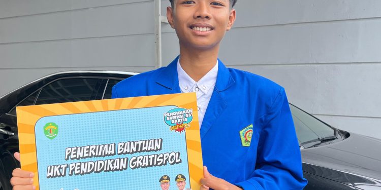 Stephen King, Pemuda Kutai Barat yang Mewujudkan Mimpi Kuliah Lewat Program GratisPol