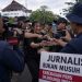 Empat Jurnalis Jadi Korban Represi Saat Aksi 214, Koalisi Pers Kaltim: Halangi Kerja Pers Bisa Dipida