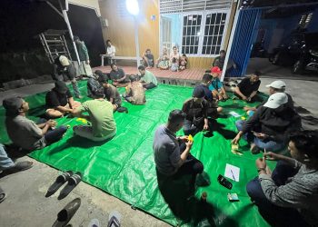 Sambut HUT ke-81 RI, RT 029 Sambutan Gelar Lomba Domino Antarwarga