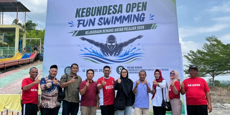 KONI dan Disporapar Dorong Pembinaan Atlet Lewat Kebundesa Open Fun Swimming Kejuaraan Renang Antarpelajar